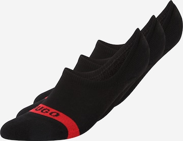 Calzino invisibile di HUGO in nero: frontale