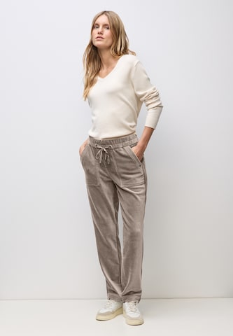 STREET ONE Regular Pants in Brown