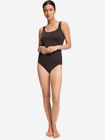 Hanro Top ' Cotton Seamless ' in Bruin