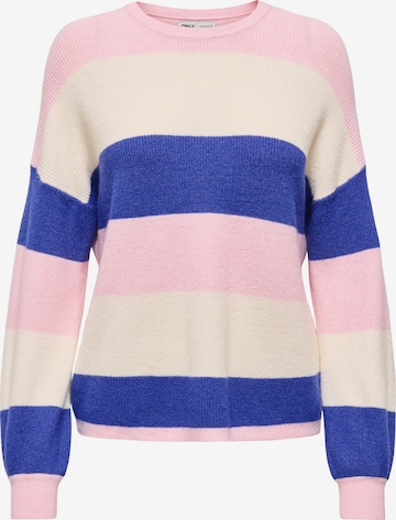 ONLY Sweter 'ONLATIA' w kolorze różowy: przód