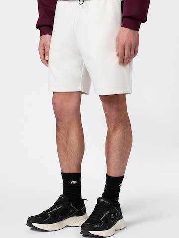 Regular Pantalon Champion Authentic Athletic Apparel en blanc : devant