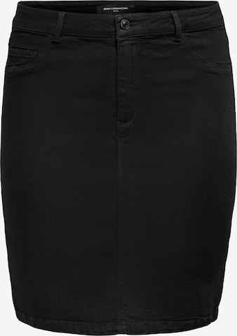 ONLY Carmakoma Skirt 'Thunder' in Black: front