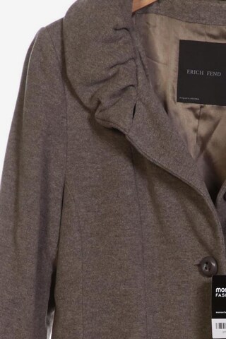 ERICH FEND Jacket & Coat in XXL in Grey