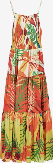 Desigual Strandkleid in limone / orange / hummer / weiß, Produktansicht