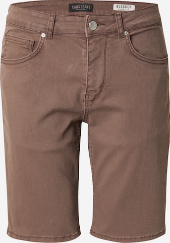 Cars Jeansregular Traperice 'BLACKER' - smeđa boja: prednji dio