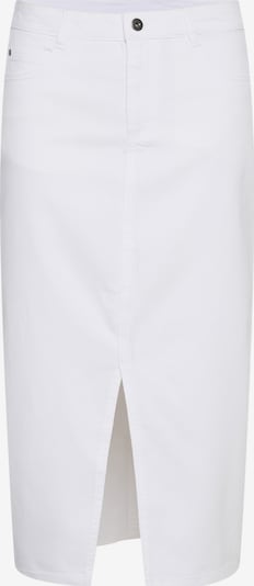 Kaffe Rock 'Zelina' in 34 in white denim, Produktansicht