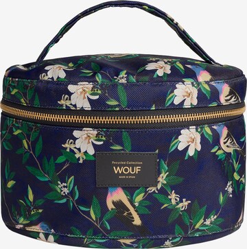 Wouf Cosmetic Bag 'Daily' in Blue: front