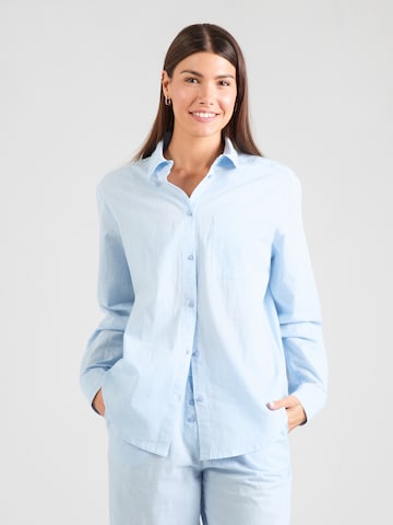 ETAM Tričká na spanie 'DANYEL' - Modrá: predná strana