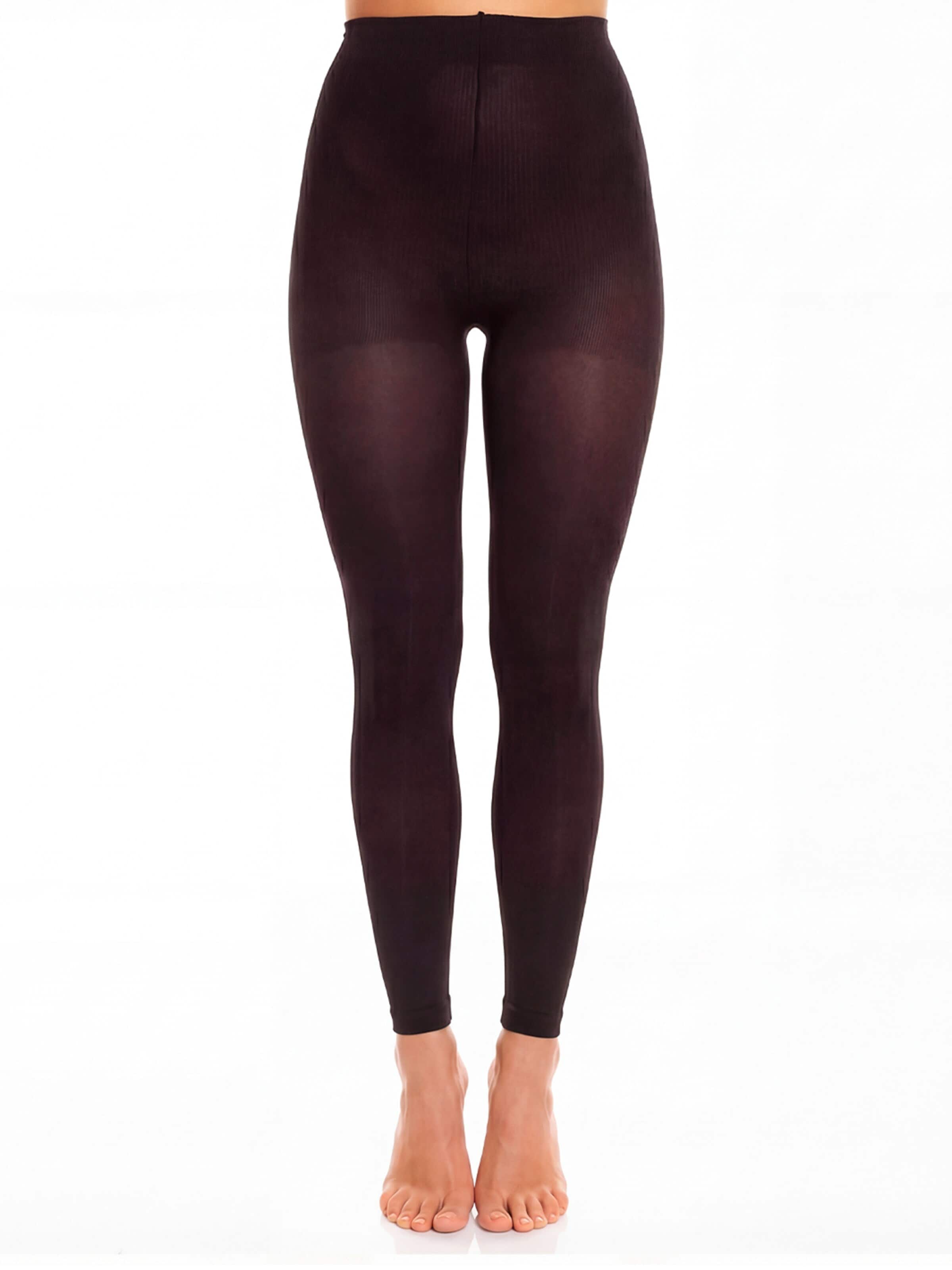 GLAMORY Panty's 'Velvet 80 Microfiber Toeless Tights' in Zwart: voorkant