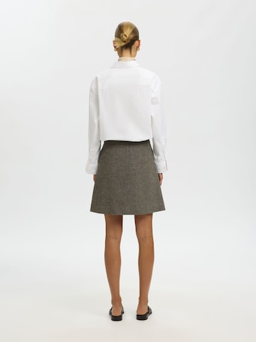 SELECTED Skirt 'SLWreeda' in Brown