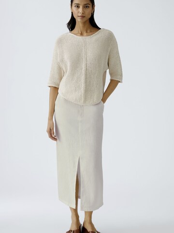 OUI Skirt in Beige