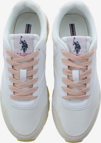 U.S. POLO ASSN. Sneakers laag in Wit