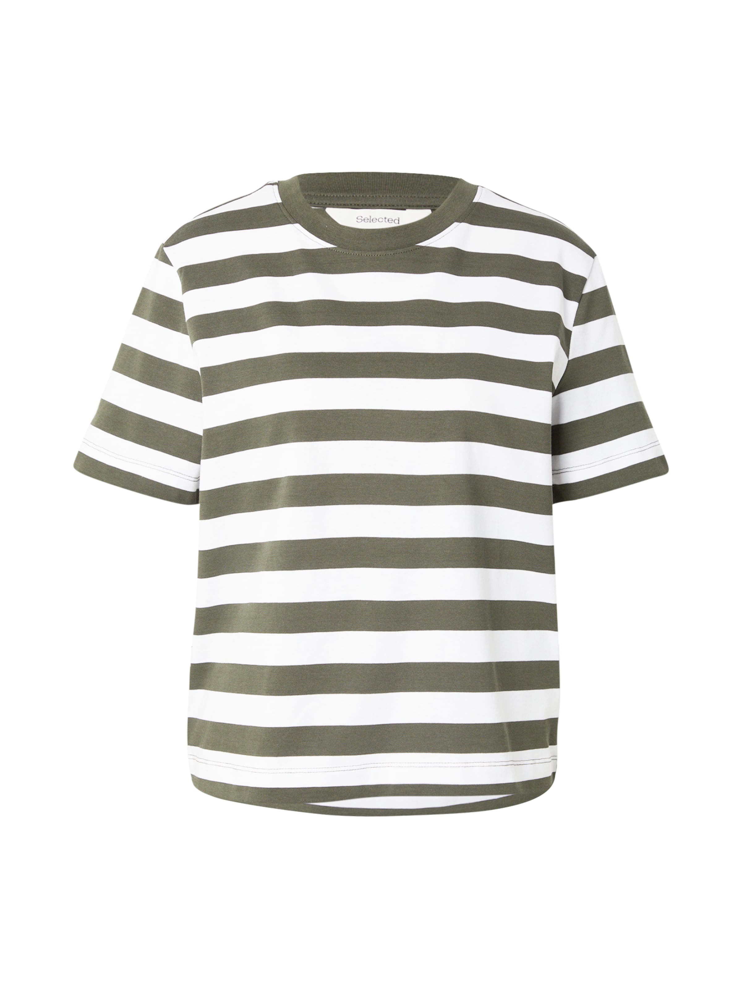SELECTED Paita 'SLFESSENTIAL' värissä vihreä: etupuoli