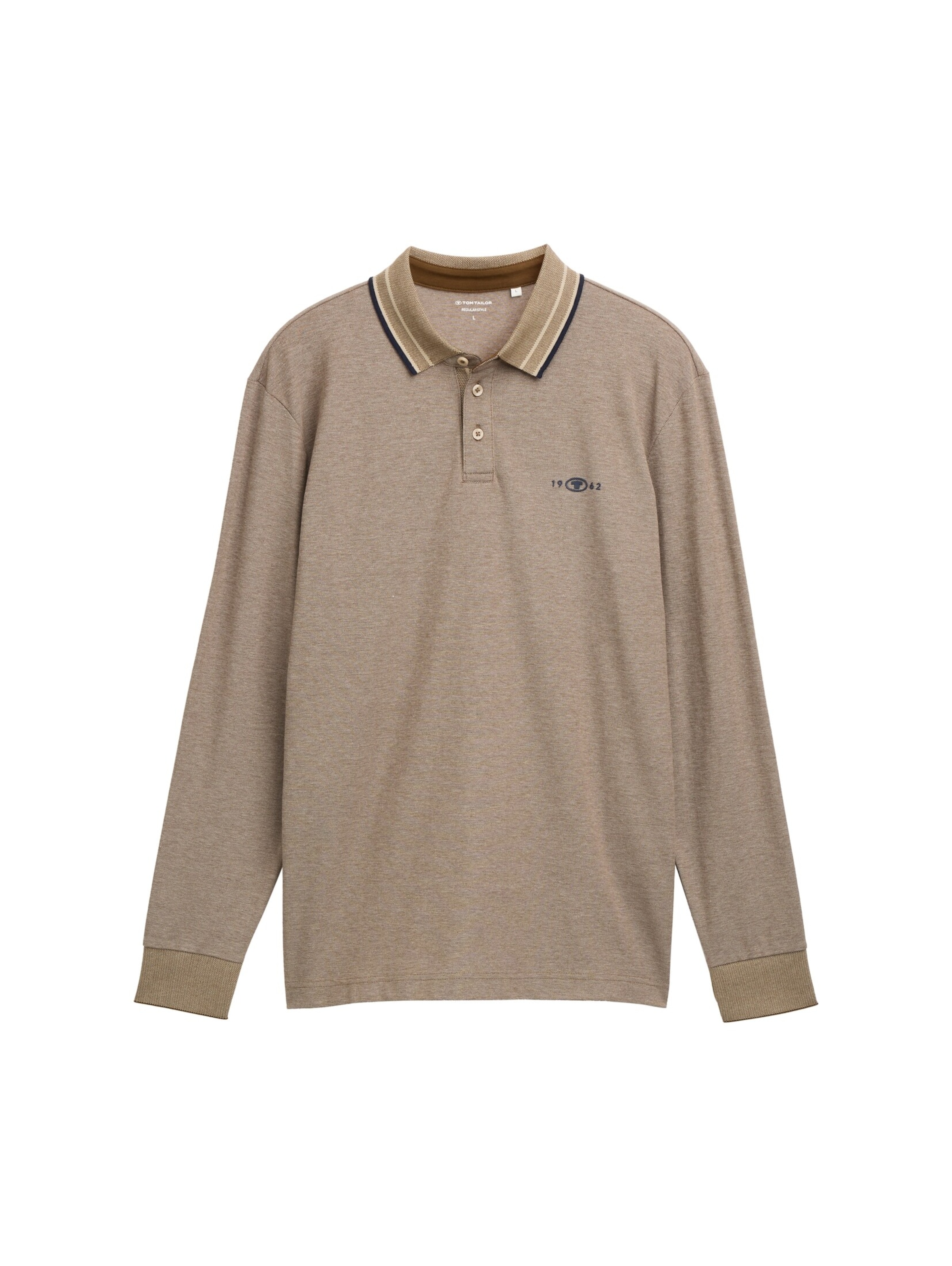 TOM TAILOR Shirt in Light brown, Item view