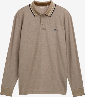 TOM TAILOR Shirt in Brown: front