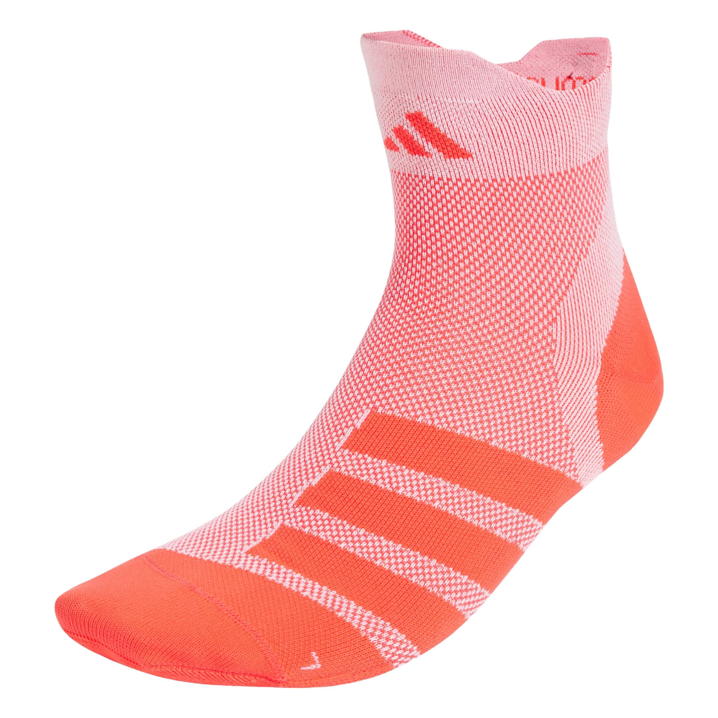 ADIDAS PERFORMANCE - Calcetines deportivos 'Run x Adizero' en rosa: frente