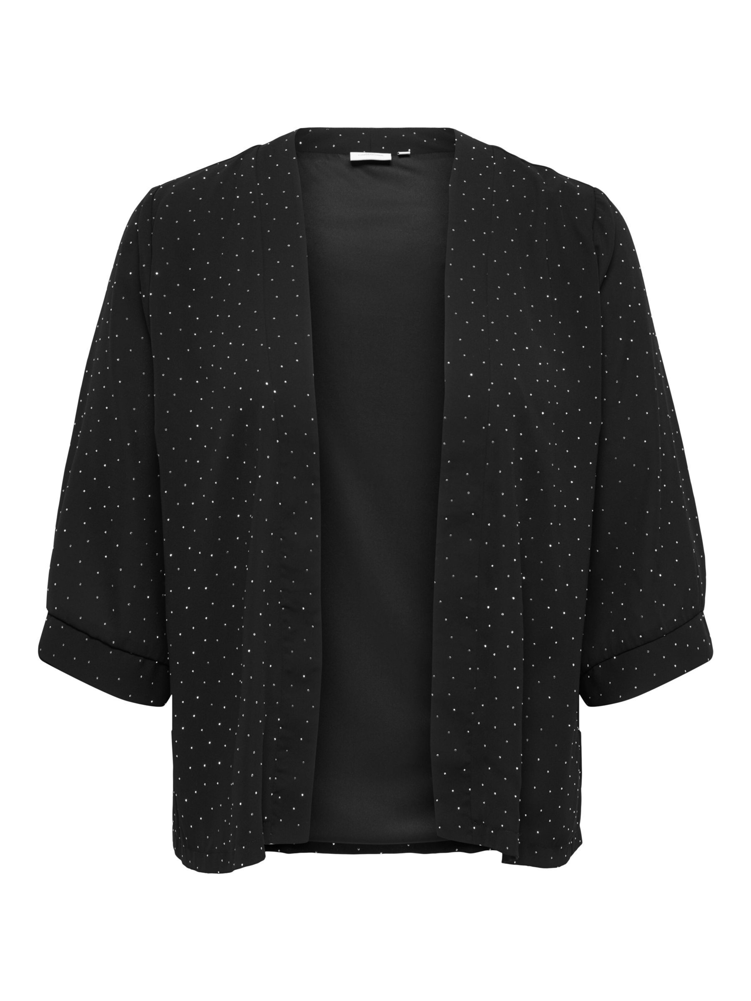 ONLY Carmakoma Blazer in Black: front