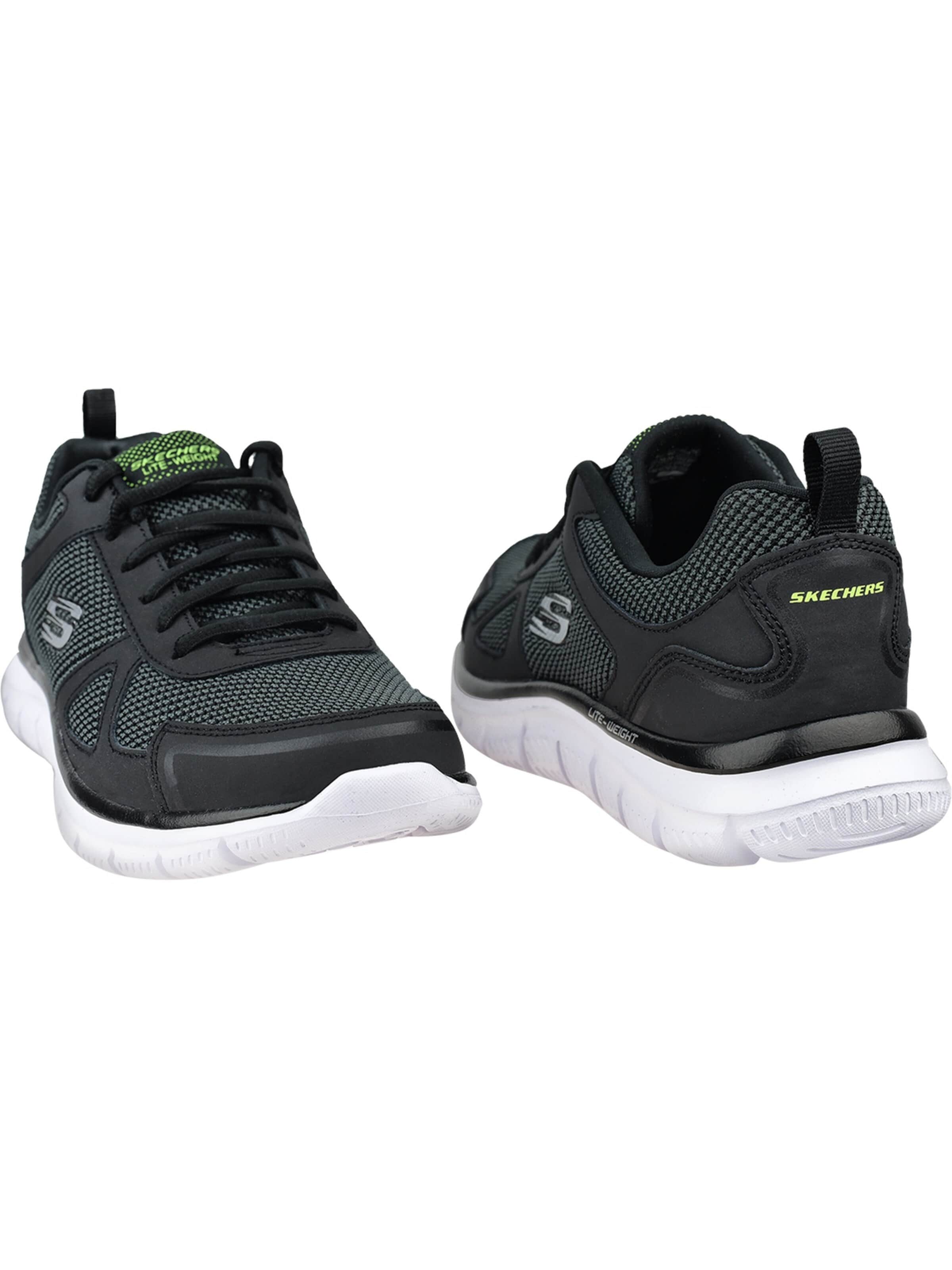 SKECHERS Slip-on 'Track - Bucolo' in Black