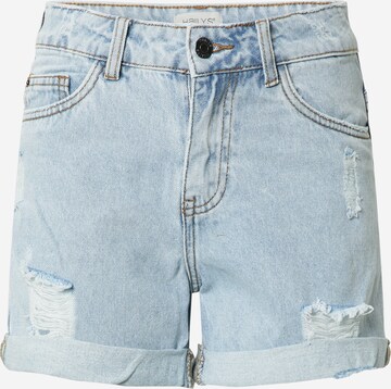 Hailys Regular Jeans 'Luna' in Blauw: voorkant