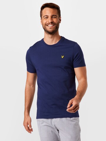 zils Lyle & Scott T-Krekls: no priekšpuses