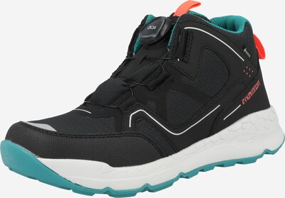 SUPERFIT Sneaker 'FREE RIDE' in jade / orange / schwarz / silber, Produktansicht