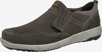 JOSEF SEIBEL Moccasins 'Enrico' in Grey: front