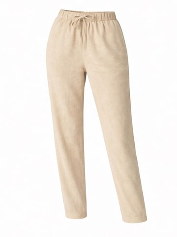 fashionshowcase Loose fit Pants 'SOREYA' in Beige: front
