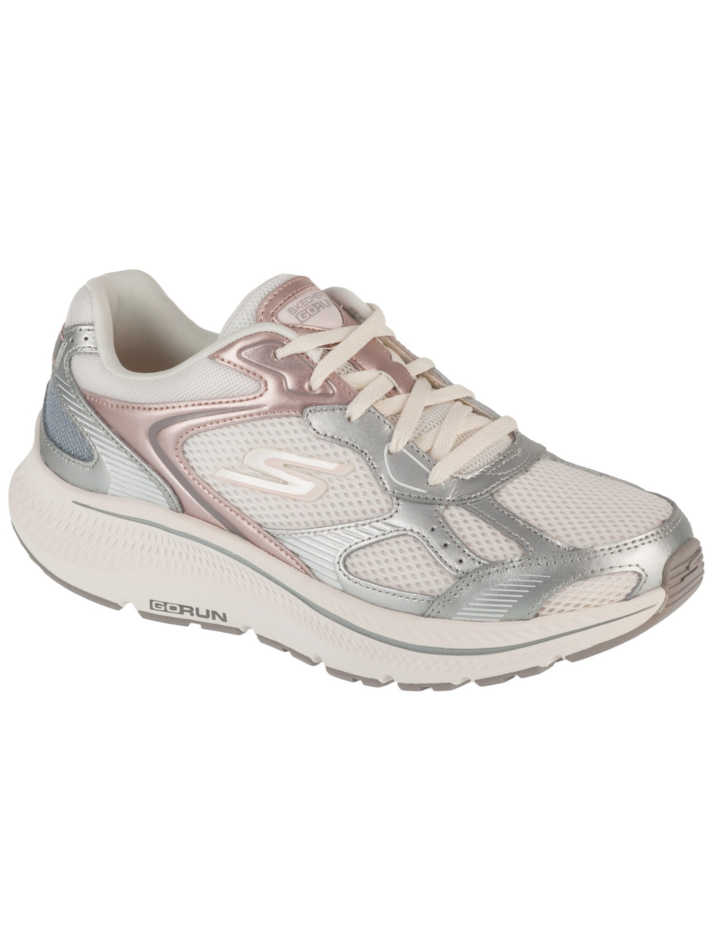 SKECHERS Laufschuh 'Go Run Consistent 2.0 - Volt'‌‌ in Weiß: Vorderseite