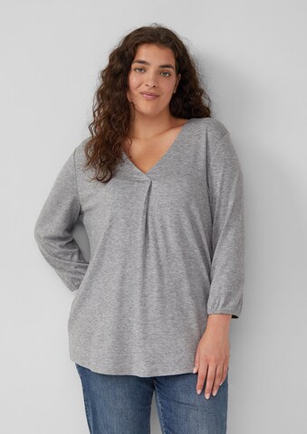 T-shirt s.Oliver en gris : devant