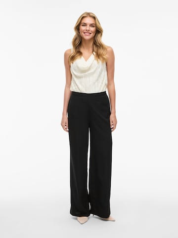 VILA Wide leg Trousers in Black