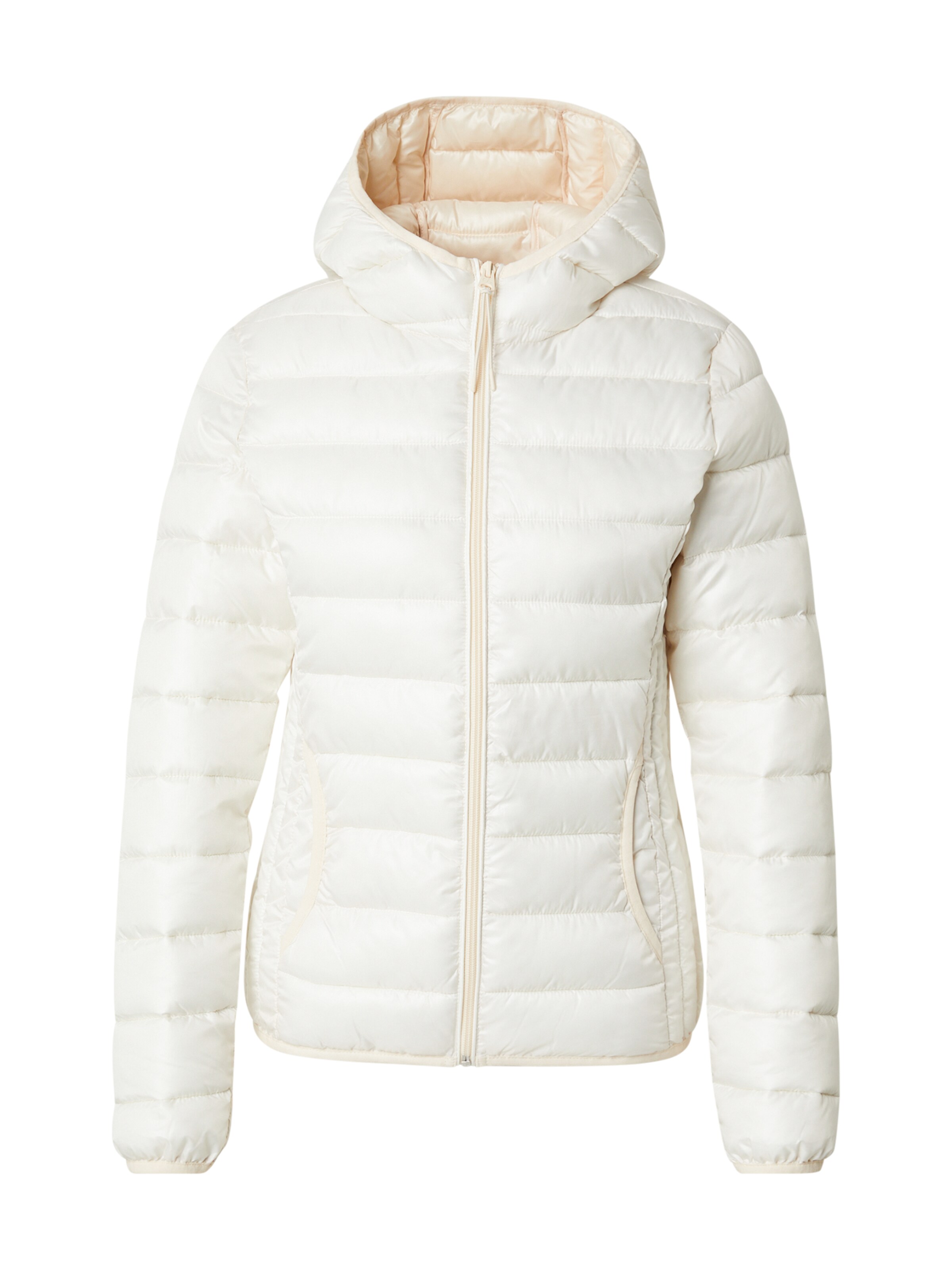 QS Φθινοπωρινό και ανοιξιάτικο μπουφάν σε λευκό: μπροστά