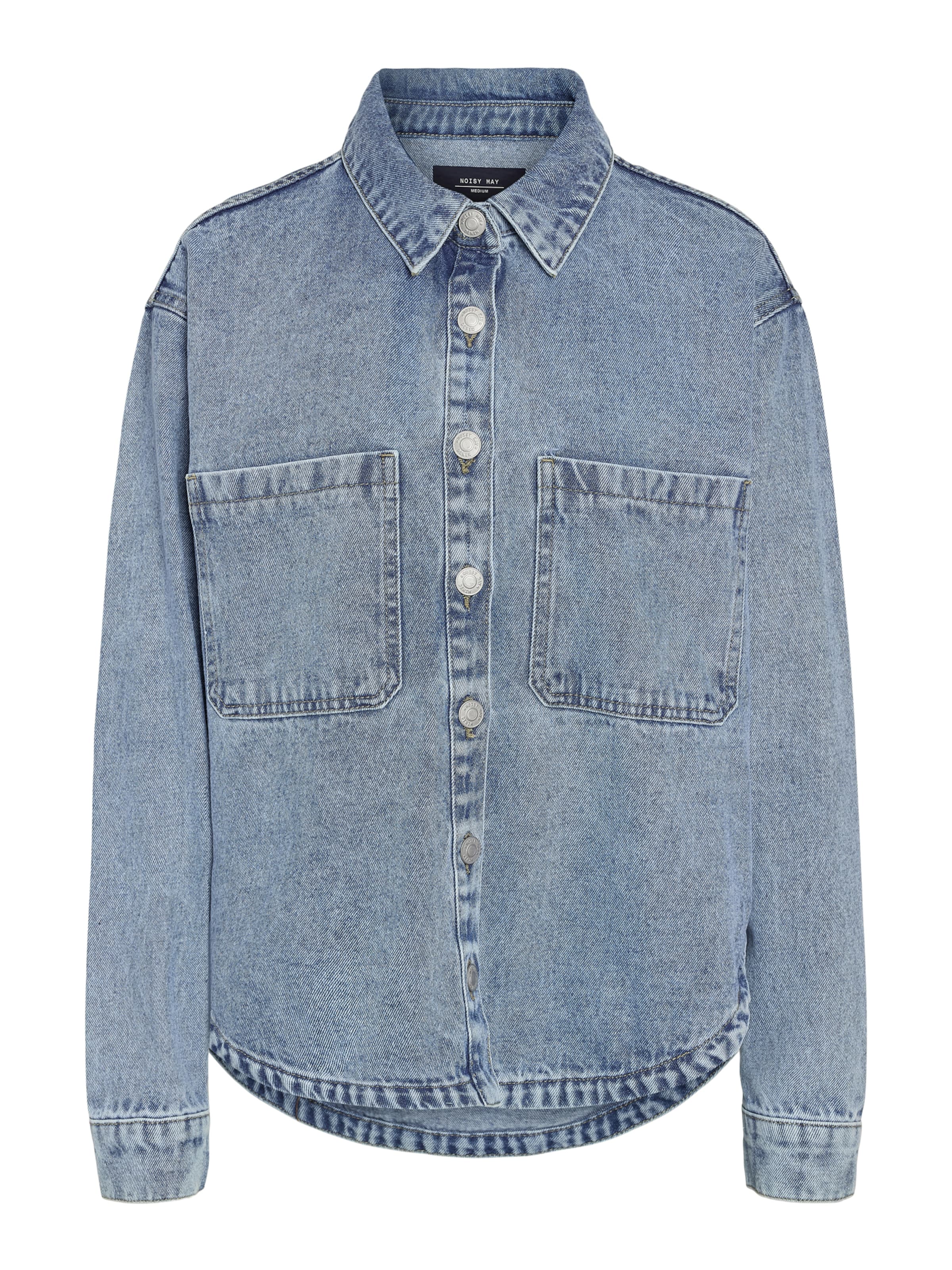 Noisy may Jacke 'NMALVA' in XS in blue denim, Produktansicht