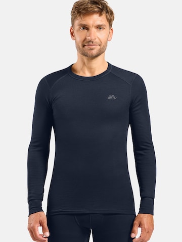 Base layer 'ACTIVE WARM UNI HERITAGE' di ODLO in blu