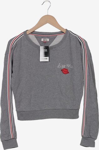 Tommy Jeans Sweatshirt & Zip-Up Hoodie in XS in Grey: front