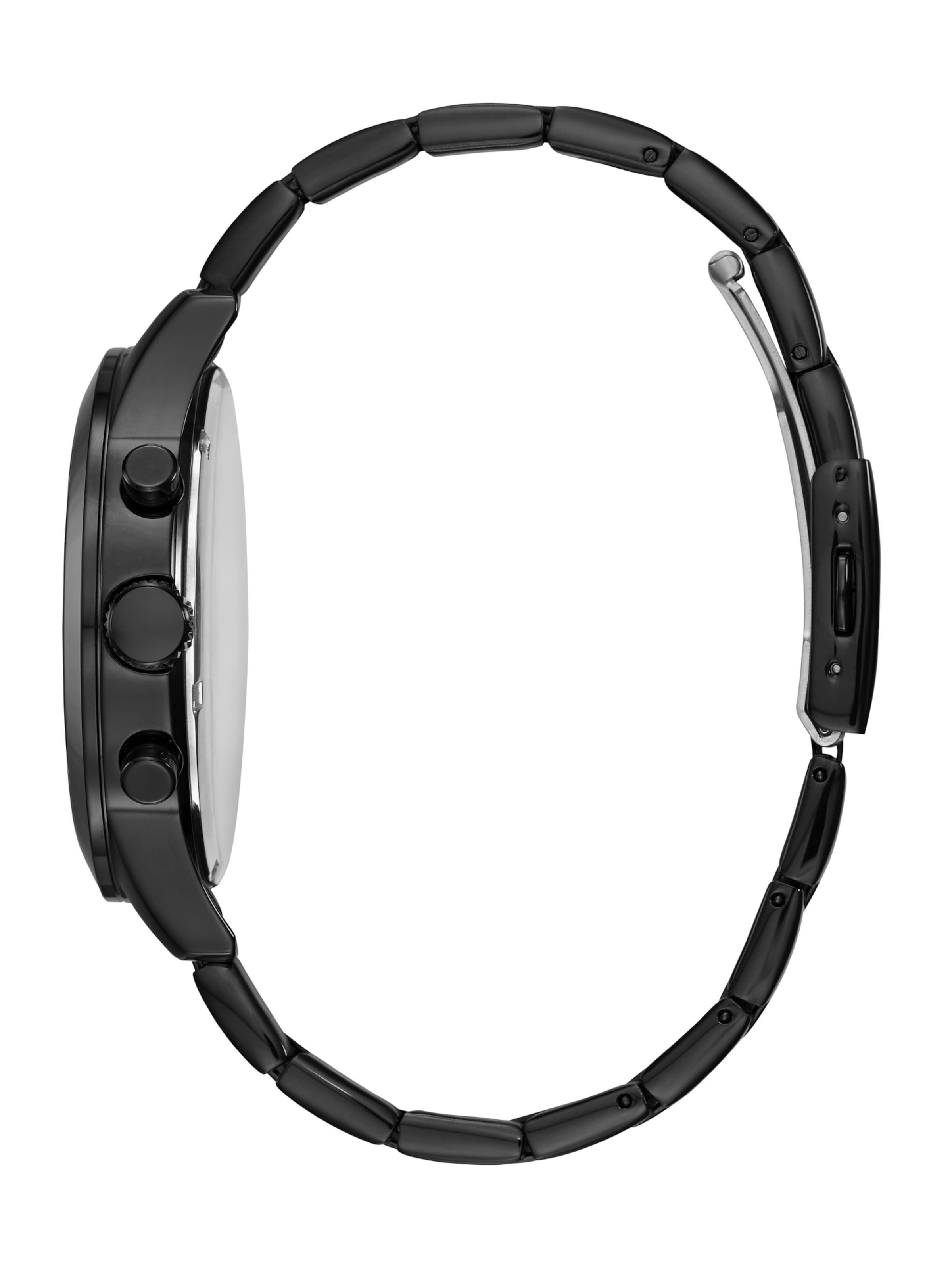 GUESS Аналоговые часы 'Atlas' в Черный