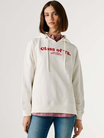 Felpa 'Narel' di Pepe Jeans in bianco: frontale