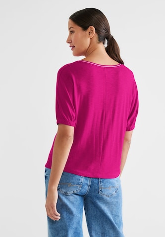 STREET ONE ABOUT T-Shirt in Fuchsia YOU 