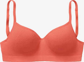 LASCANA Push-up Bra in Orange: front