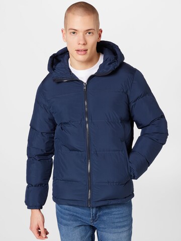 JACK & JONES Winter jacket in Blue: front