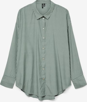 Chemisier 'VMNORA' VERO MODA en vert : devant