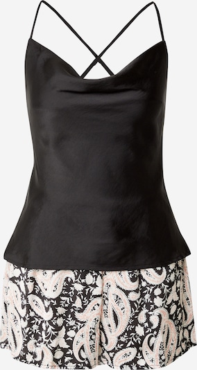Women' Secret Korte pyjama in de kleur Rosa / Zwart / Wit, Productweergave