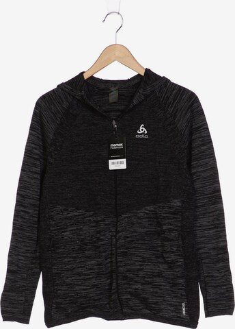 ODLO Sweatshirt & Zip-Up Hoodie in L in Black: front