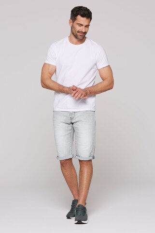 CAMP DAVID Slimfit Jeans Shorts RO:BI Slim Fit in Grau
