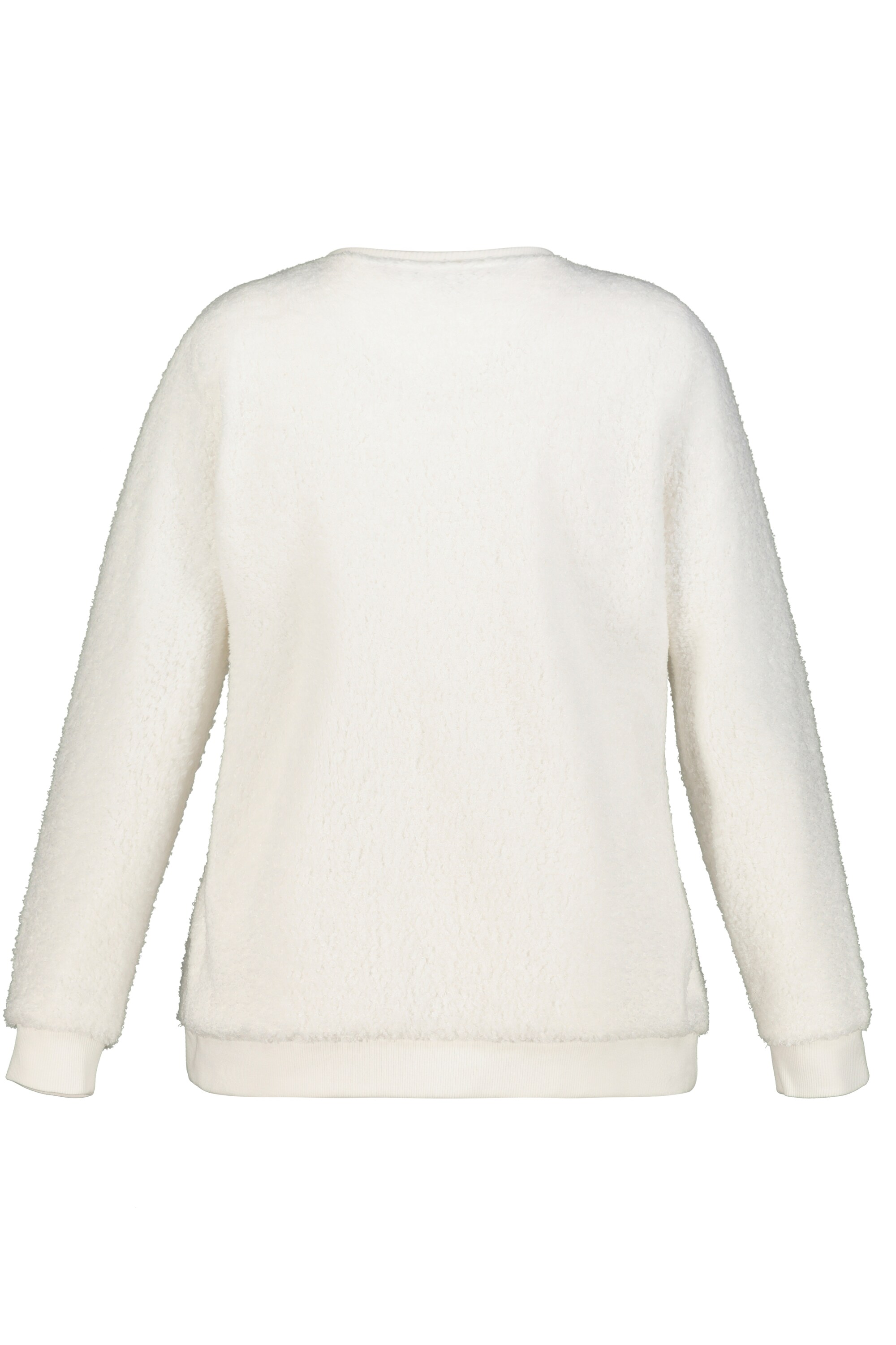 Ulla Popken Sweatshirt in Weiß 