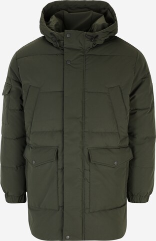 Jack & Jones Plus Winter Jacket 'BLAKE' in Green: front