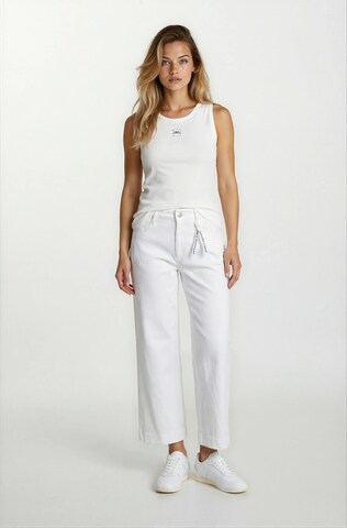 Smith&Soul Loose fit Jeans in White: front