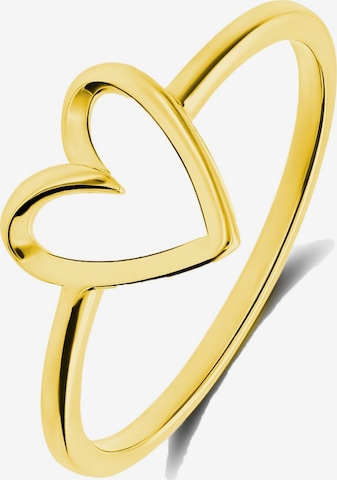 Lucardi Ring in Gold: front