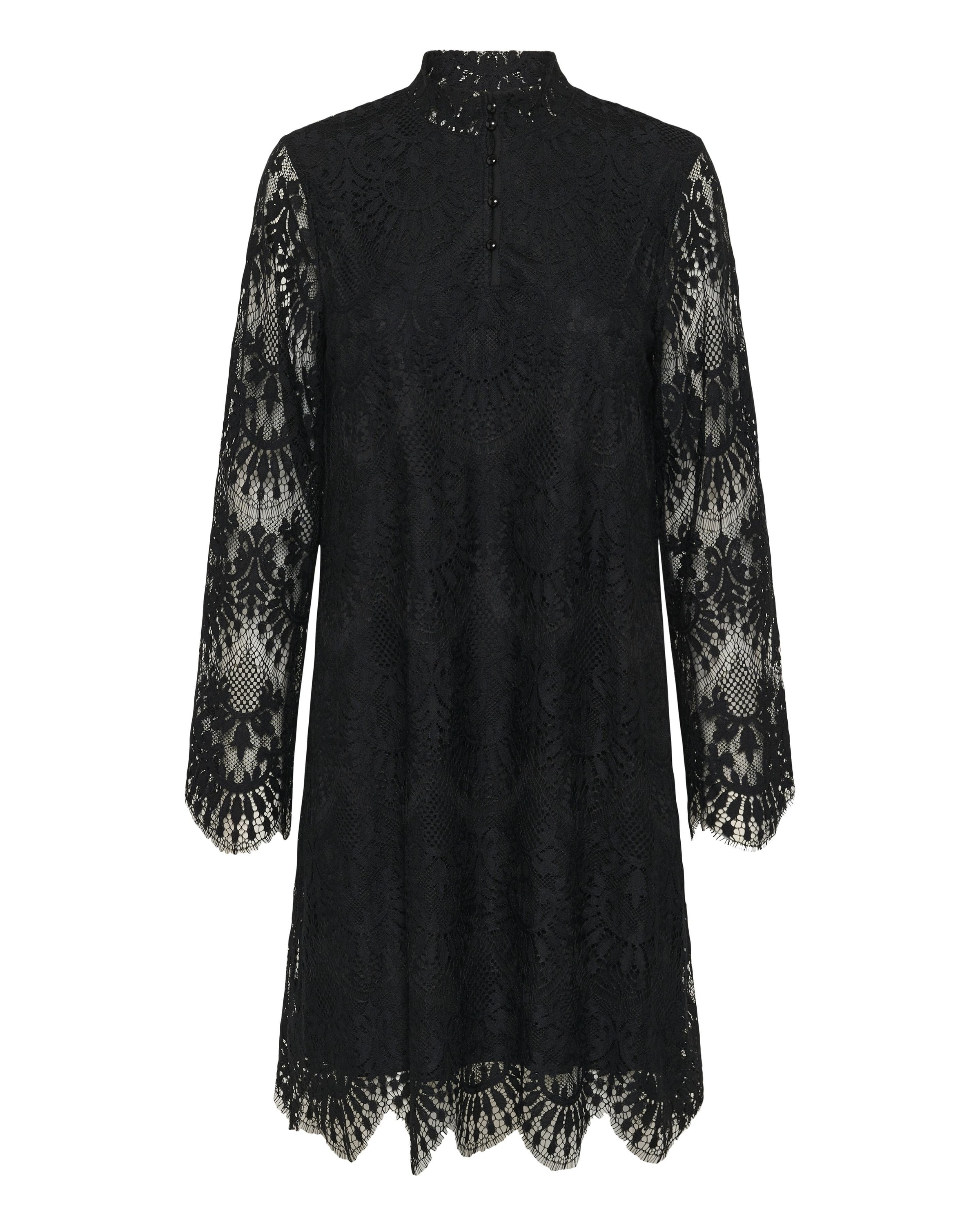 CULTURE Robe 'CUAzime Okram LS' en noir, Vue avec produit