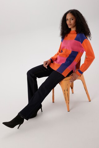 Aniston SELECTED Pullover in Orange