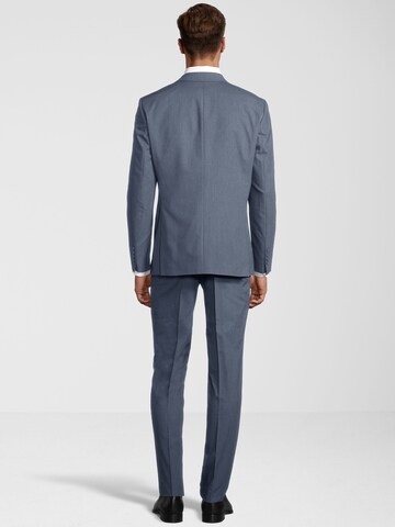 Steffen Klein Slimfit Pak in Blauw